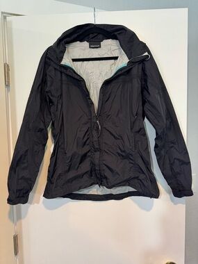 Marmot PreCip Eco Waterproof Rain Jacket Black Women's Medium